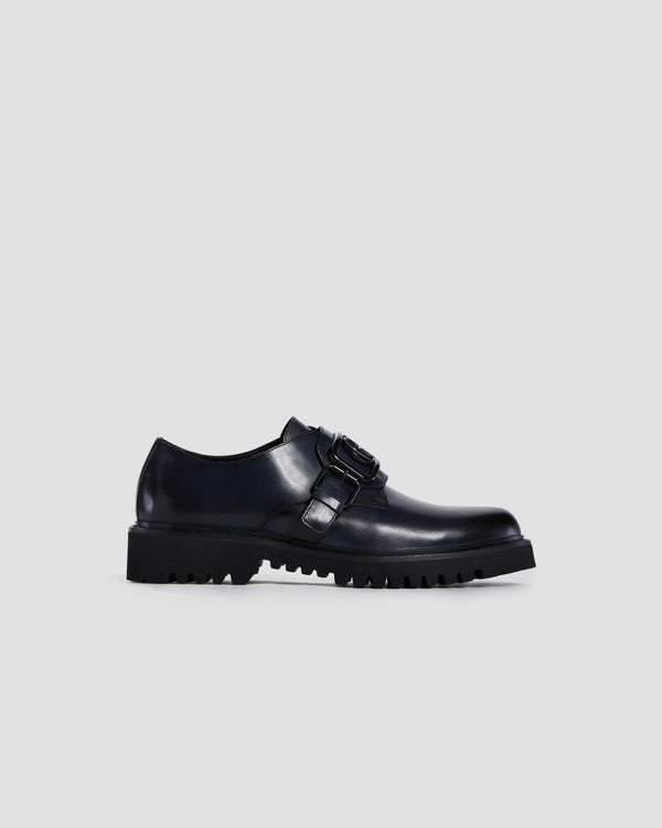 gianfranco ferre Chunky Soled Formal Shoes Navy