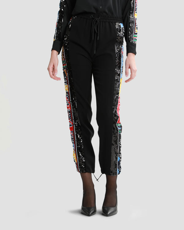 gianfranco ferre Color Block Trousers Black