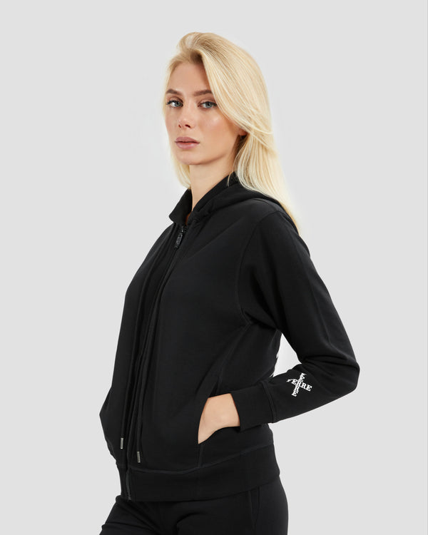 Gianfranco Ferre Cross Branding Tracksuit Black