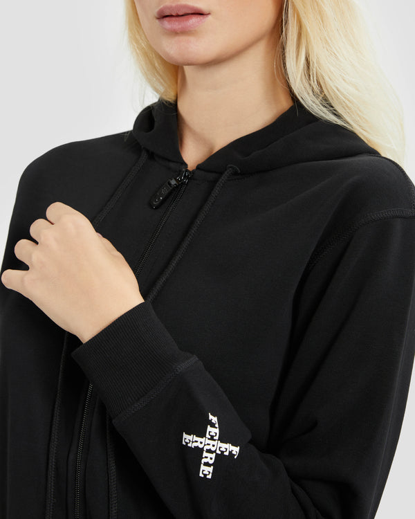 Gianfranco Ferre Cross Branding Tracksuit Black