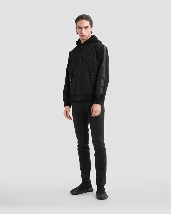 Gianfranco Ferre Detachable Hoodie Jacket Black