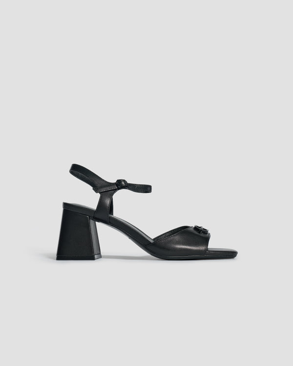 gianfranco ferre Eclipse Curved Sandals Black