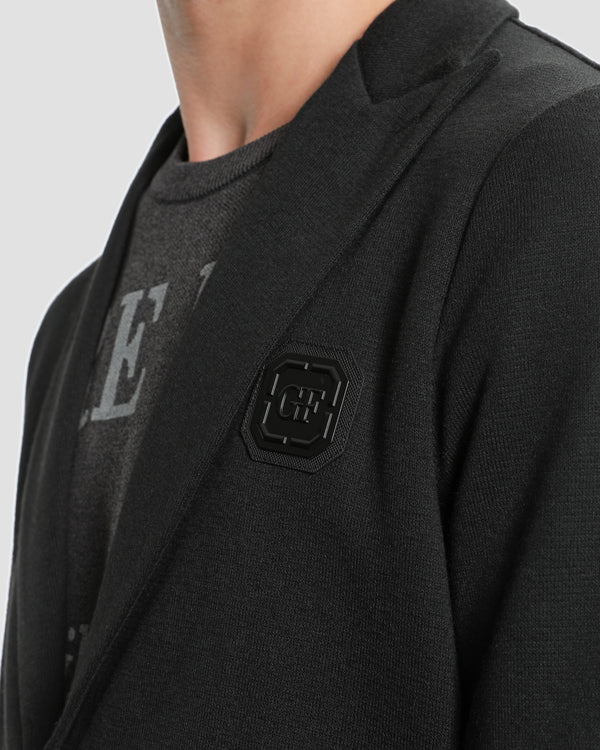 Gianfranco Ferre Embellished Chest Blazer Black