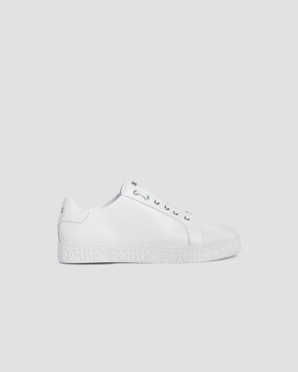 gianfranco ferre Embossed Sneakers White