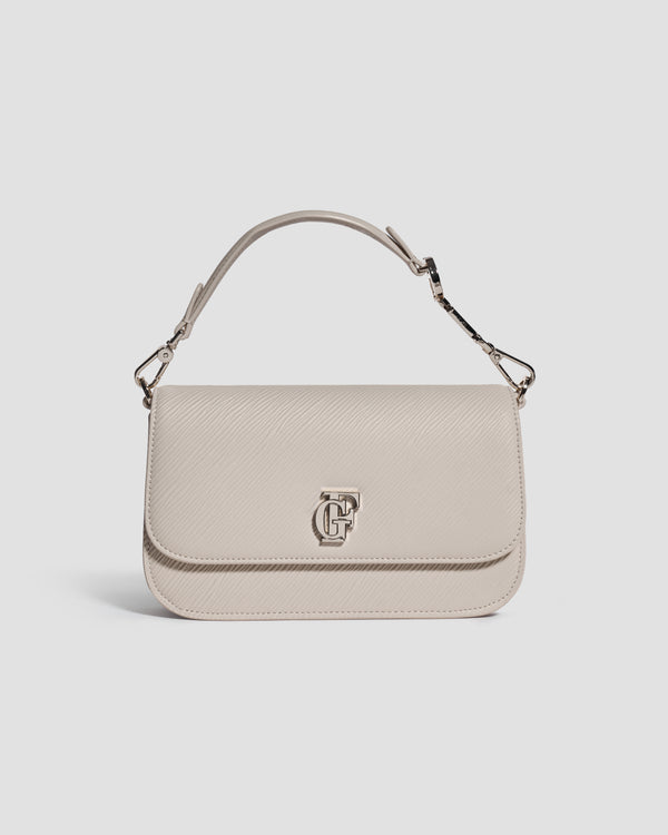 gianfranco ferre Epi Allure Dual-Carry Bag Beige