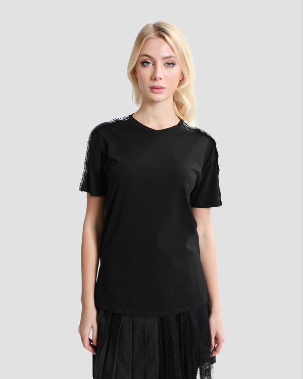 gianfranco ferre Ferré Embellished T-Shirt Black
