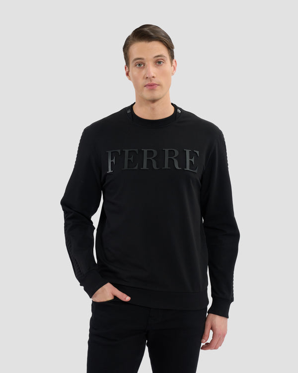 gianfranco ferre Ferré Front Sweatshirt Black