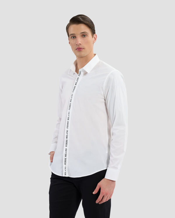 gianfranco ferre Ferré Milano Print Shirt White