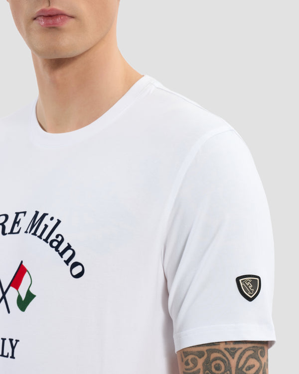 Gianfranco Ferre Flock Ferré Milano T-Shirt White