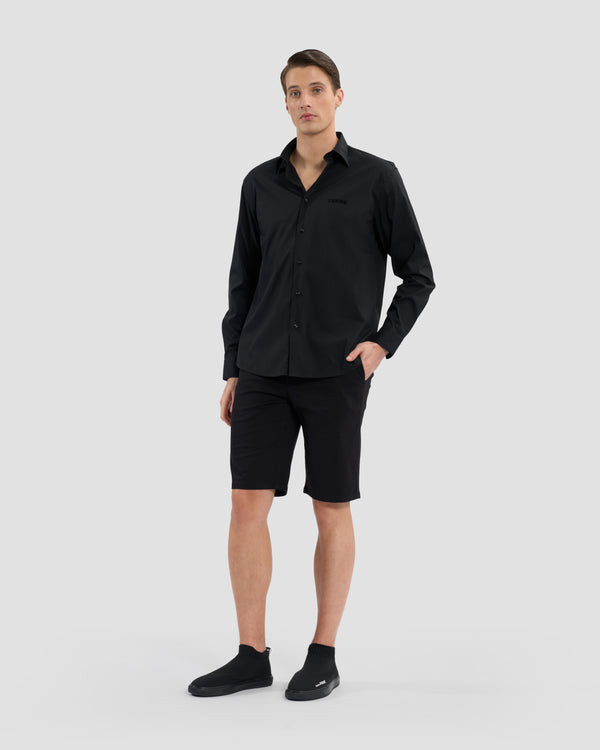 Gianfranco Ferre Flock Ferré Print Shirt Black