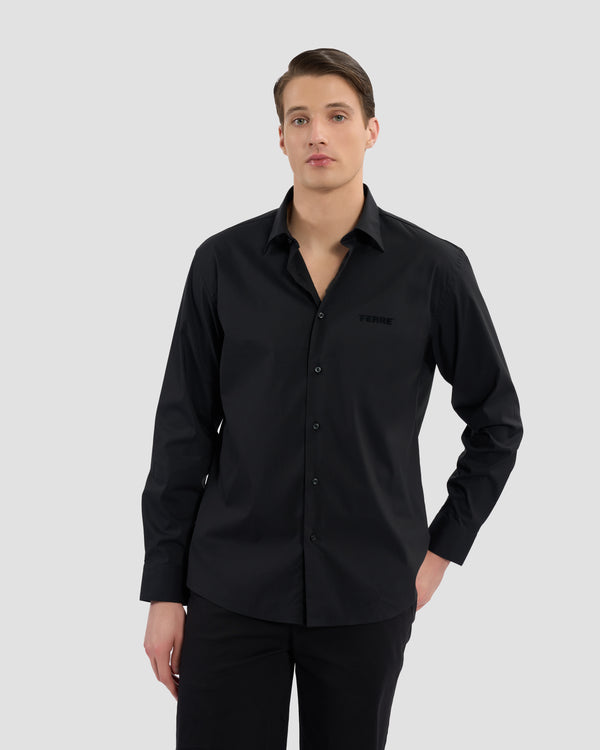 gianfranco ferre Flock Ferré Print Shirt Black