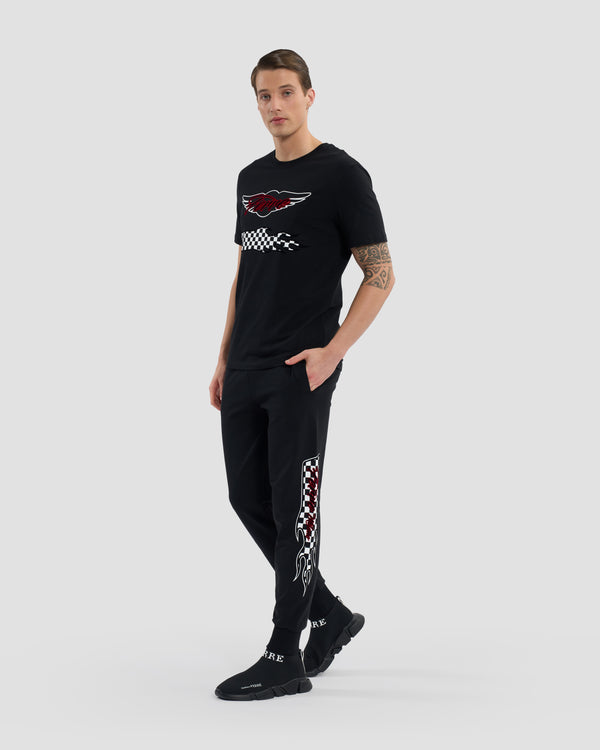 Gianfranco Ferre Flock Ferré Printed T-Shirt Black