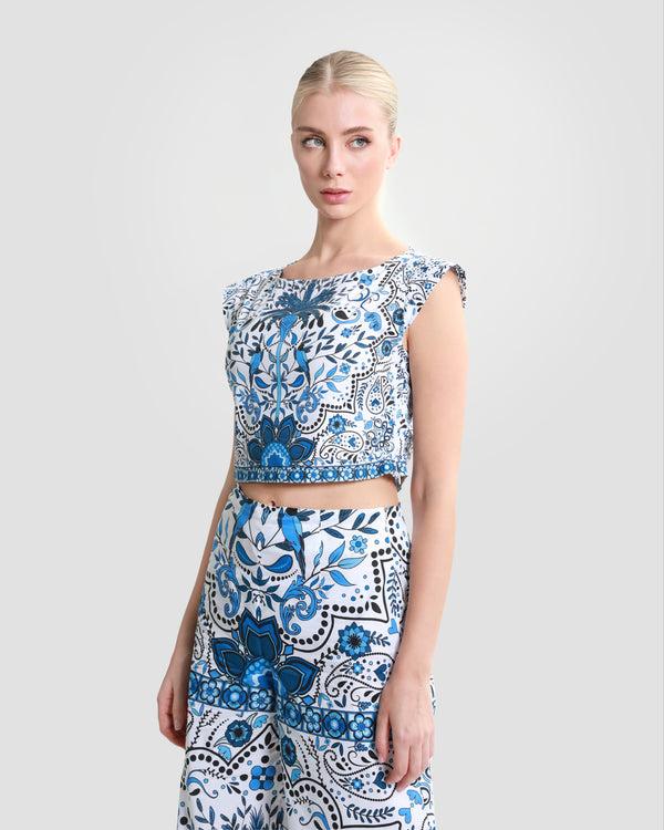 gianfranco ferre Floral Print Top Multicolor