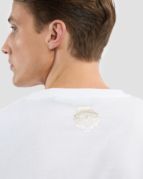 Gianfranco Ferre GF Imperial Print T-Shirt White