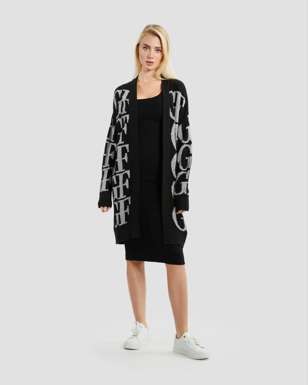 Gianfranco Ferre GF Monogram Cardigan Black