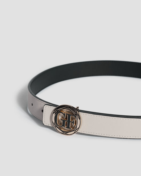 Gianfranco Ferre GF Noir Belt Cream