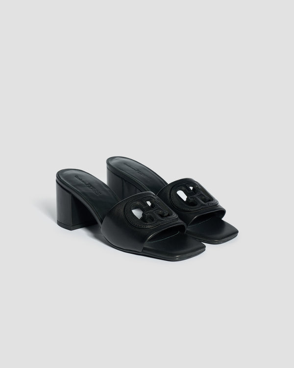 Gianfranco Ferre GF Signature Cutout Heels Black