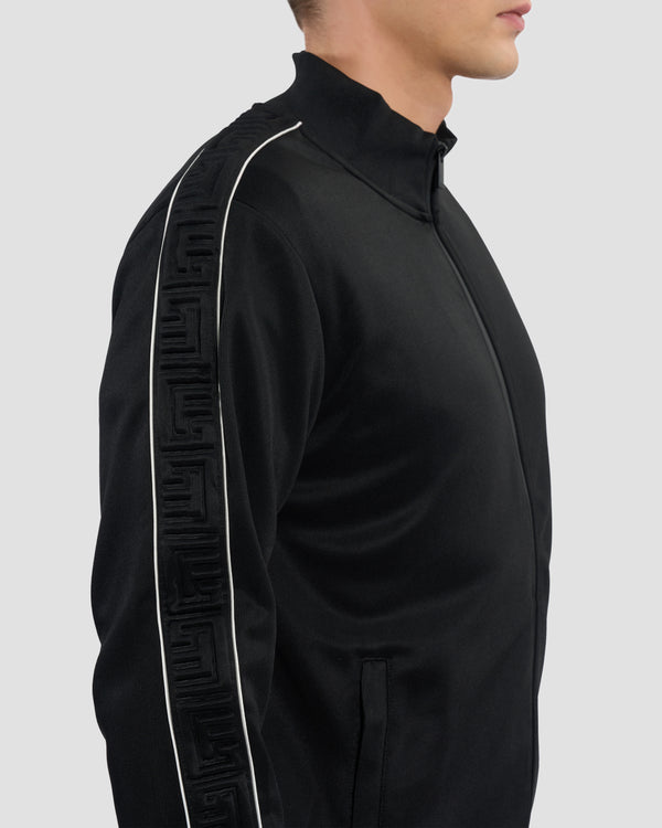 Gianfranco Ferre GFF Embossed Track Jacket Black