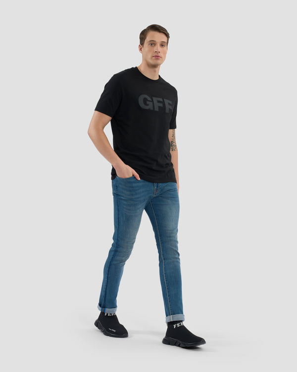 Gianfranco Ferre GFF Patched T-Shirt Black