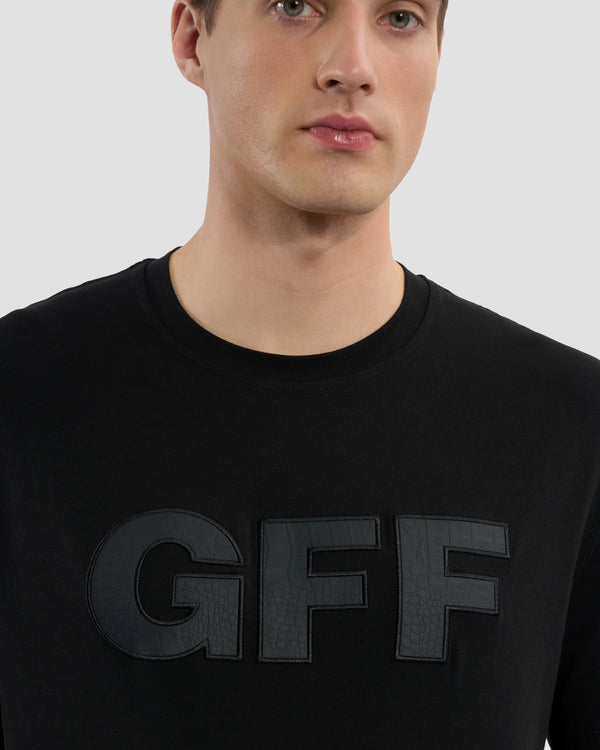 Gianfranco Ferre GFF Patched T-Shirt Black