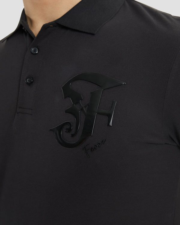 Gianfranco Ferre Gothic Ferré Polo Shirt Black