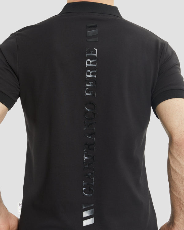 Gianfranco Ferre Gothic Ferré Polo Shirt Black