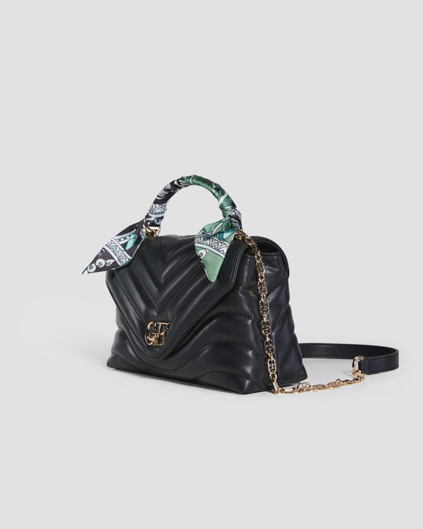 Gianfranco Ferre Grace Quilted Bag Black