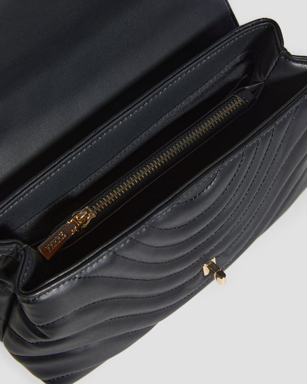 Gianfranco Ferre Grace Quilted Bag Black