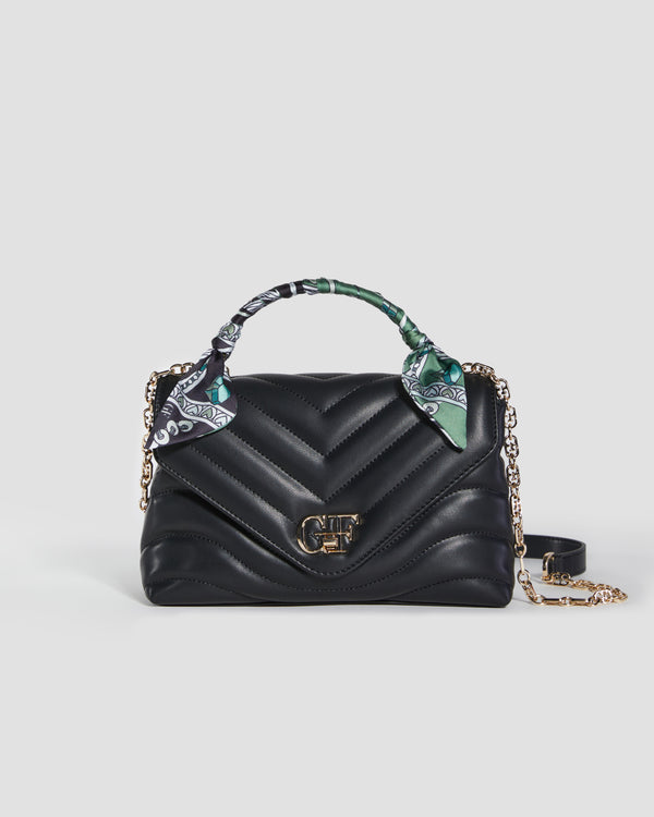 gianfranco ferre Grace Quilted Bag Black