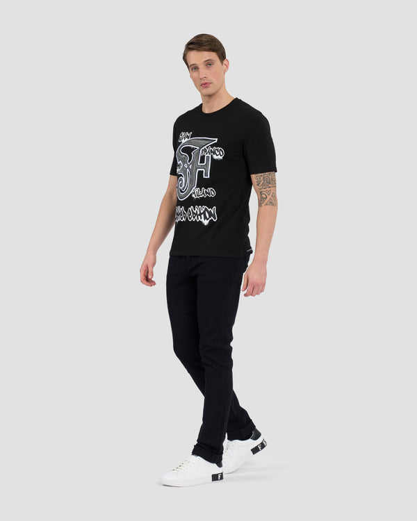 Gianfranco Ferre Graffiti Ferré T-Shirt Black