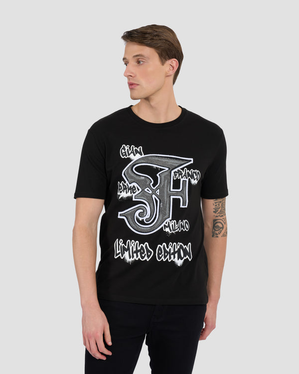 gianfranco ferre Graffiti Ferré T-Shirt Black