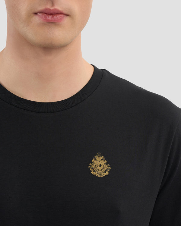 Gianfranco Ferre Imperial Logo Print T-Shirt Black