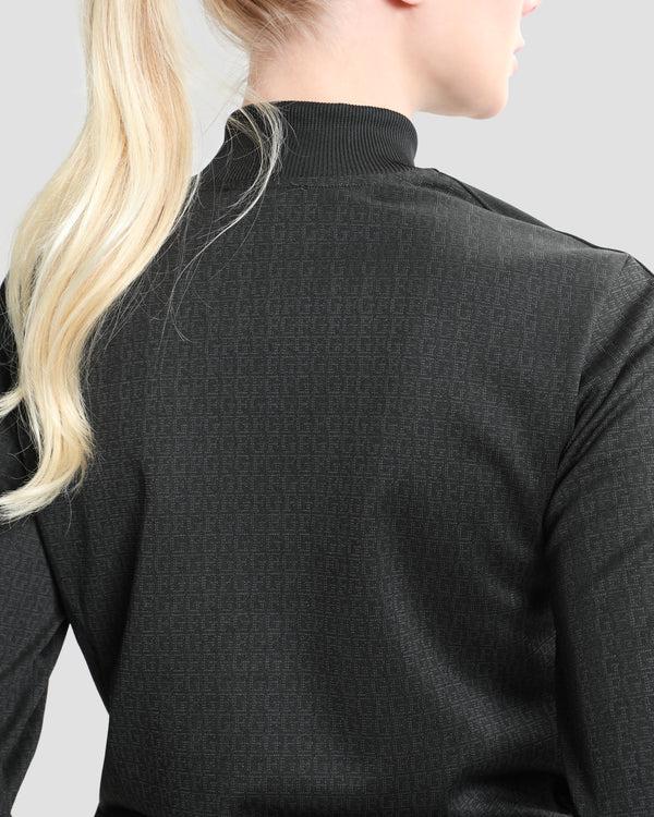 Gianfranco Ferre Logo Pattern Tracksuit Set Black