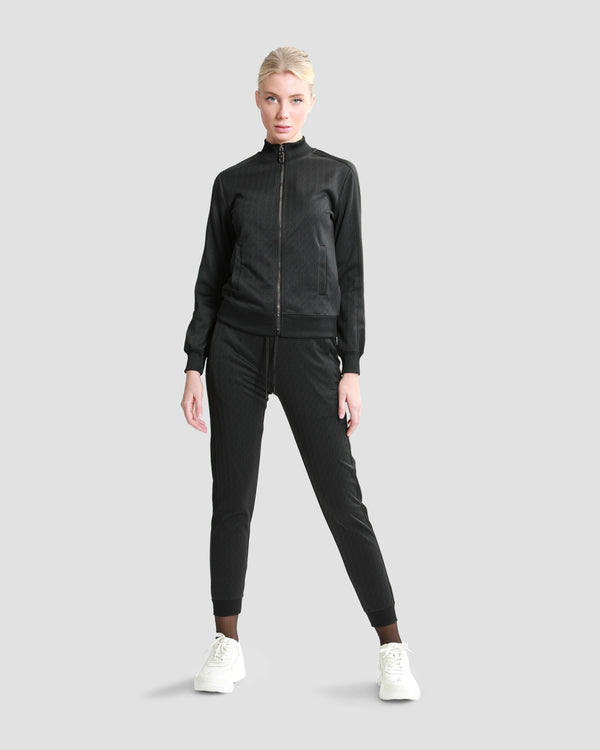 gianfranco ferre Logo Pattern Tracksuit Set Black