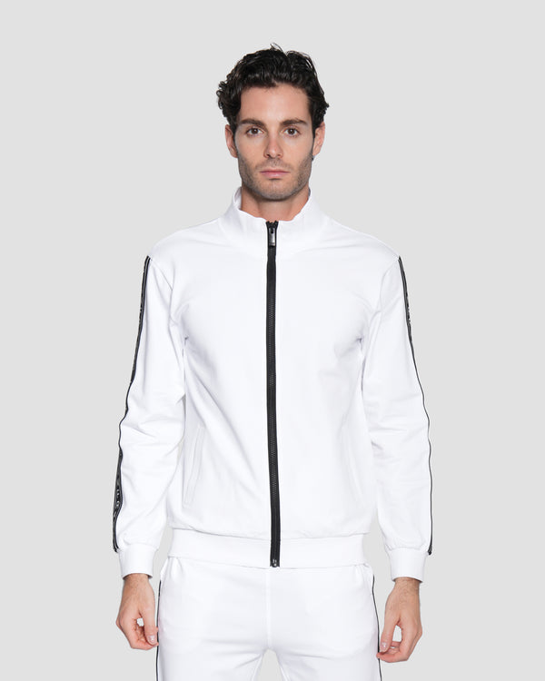 gianfranco ferre Logo Tape Jacket White