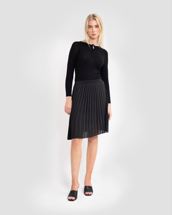 gianfranco ferre Logo Tape Jacquard Dress Black