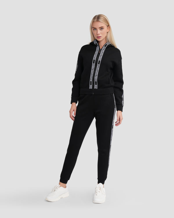 gianfranco ferre Logo Tape Tracksuit Set Black