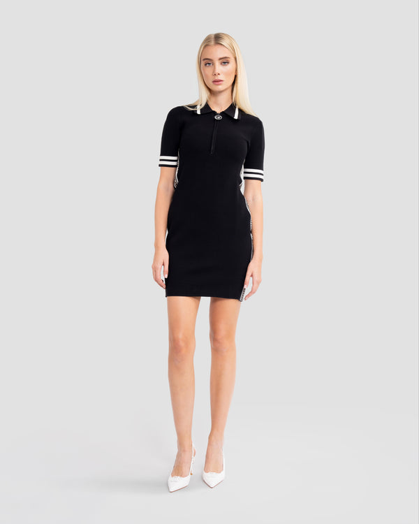 gianfranco ferre Mini Logo Tape Dress Black