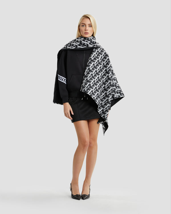 gianfranco ferre Monochrome GF Poncho Black