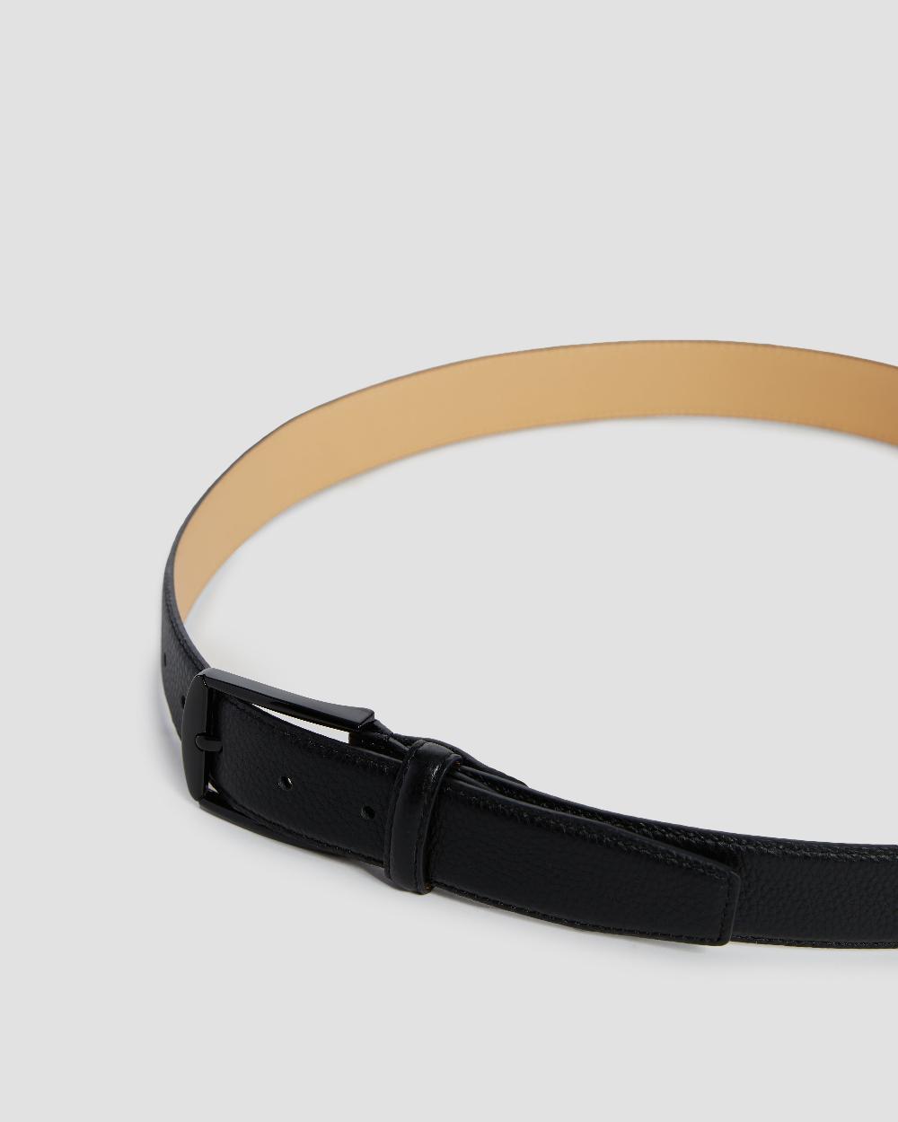 Gianfranco Ferre Monochrome Leather Belt Black