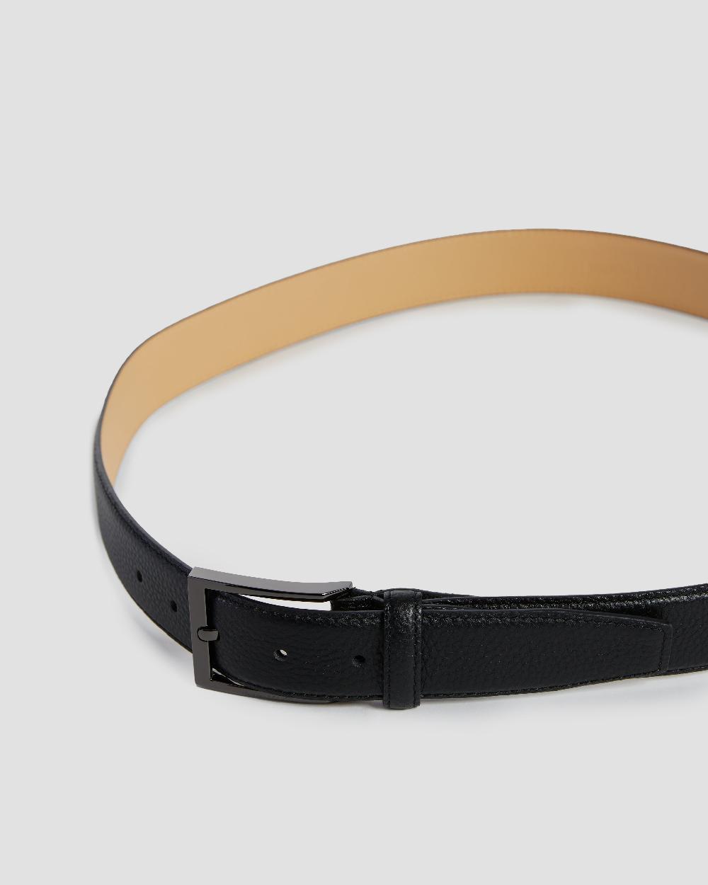 Gianfranco Ferre Monochrome Leather Belt Black