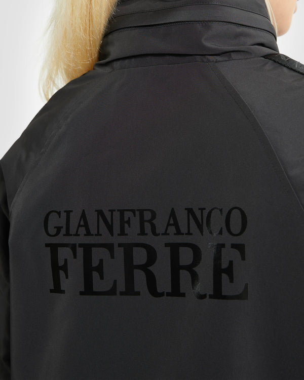 Gianfranco Ferre Monochrome Parka Black