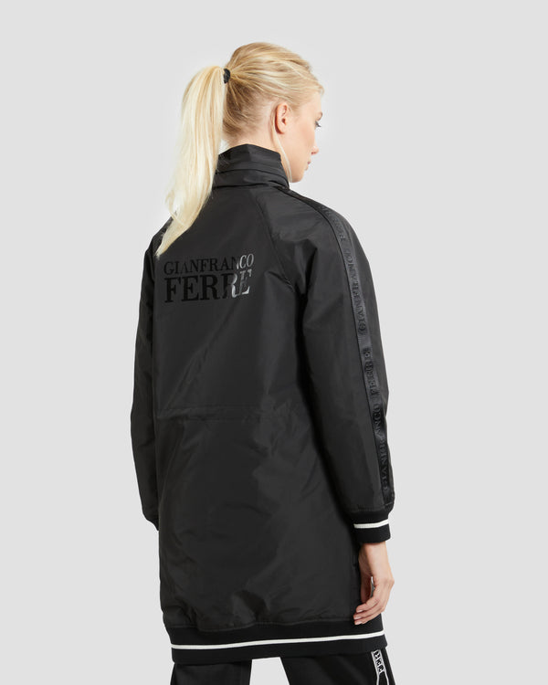 Gianfranco Ferre Monochrome Parka Black