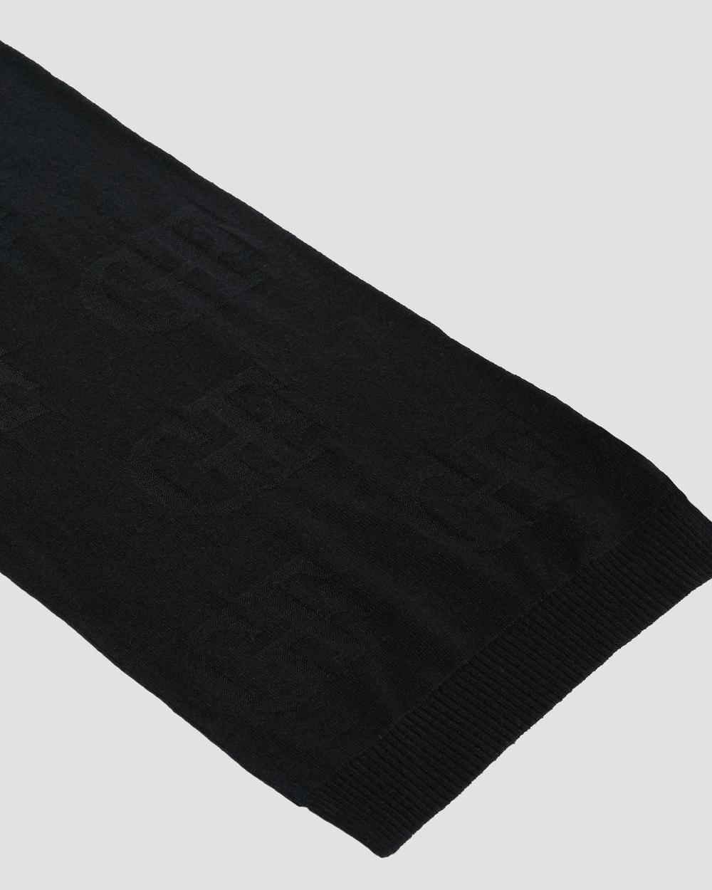 Gianfranco Ferre Monochrome Scarf Black