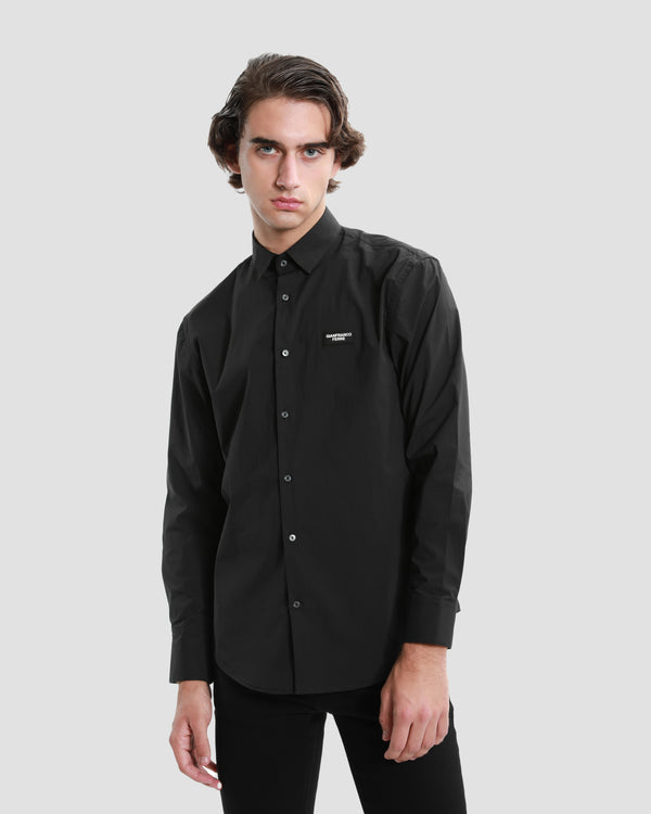 gianfranco ferre Monogram Printed Shirt Black