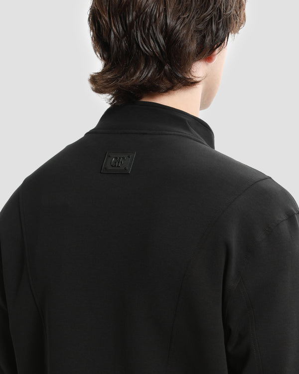 Gianfranco Ferre Multiple Zip Front Jacket Black