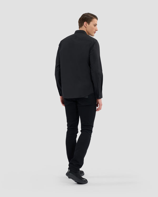 Gianfranco Ferre Patched Chest Shirt Black
