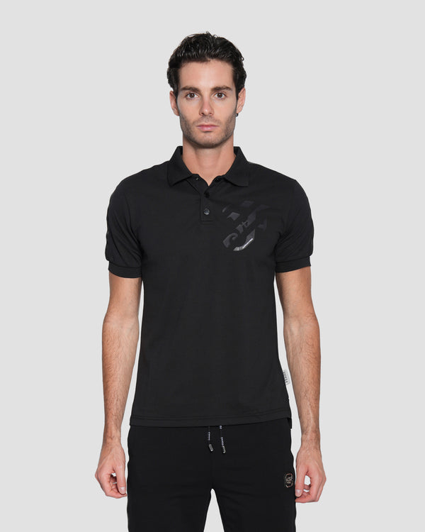 gianfranco ferre Printed Logo Polo Shirt Black