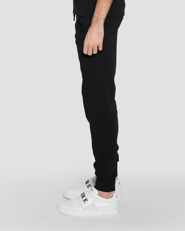 Gianfranco Ferre Printed Logo Track Pants Black