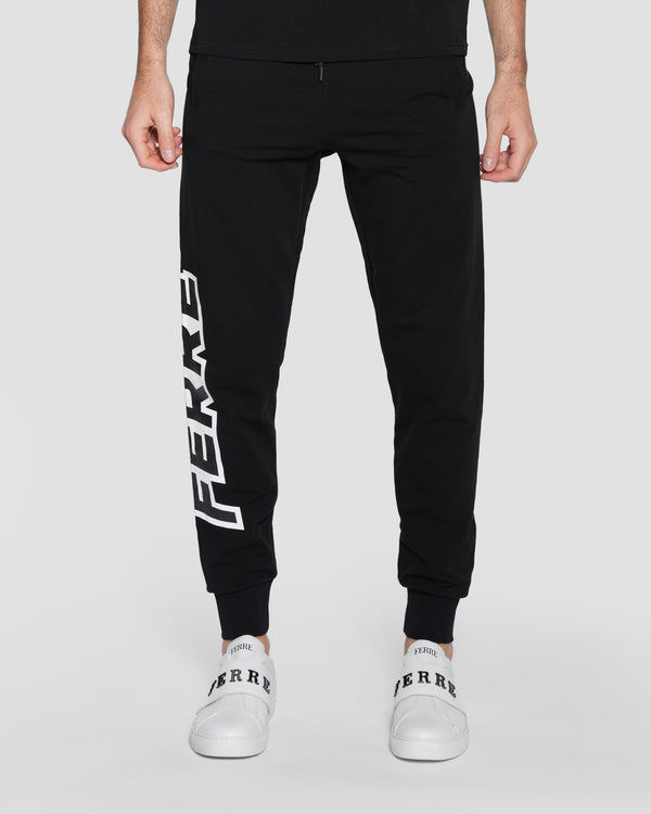 gianfranco ferre Printed Logo Track Pants Black